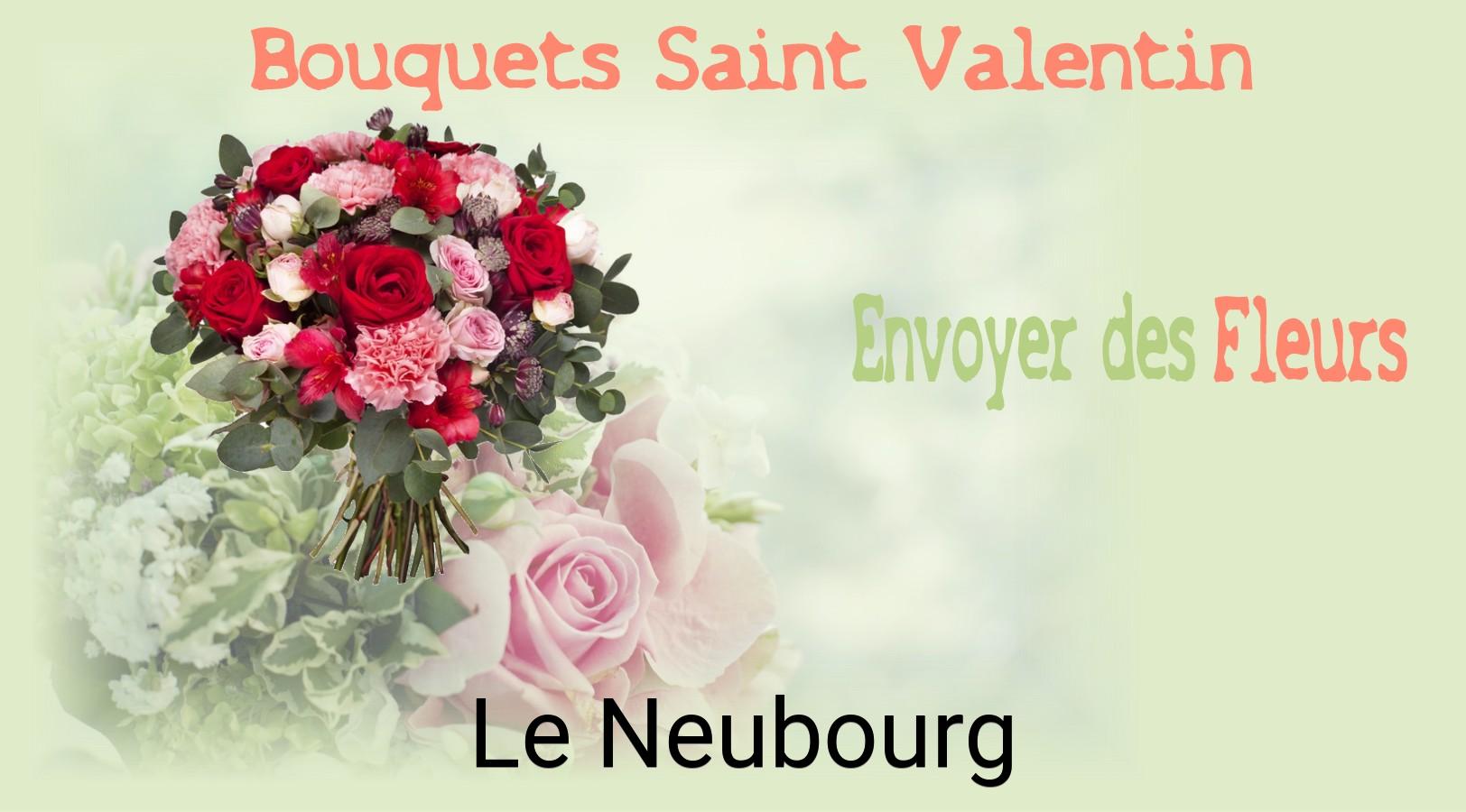 Roses de Saint-Valentin livrées à Le Neubourg
